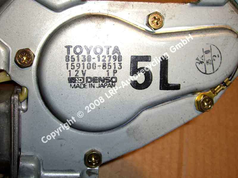 Toyota Corolla E10 original Heckwischermotor 1591008513 BJ1994